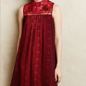 AnthroNiki Mahajan Amara Embroidered Lace Dress 2